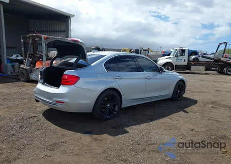 2017 BMW 330I из США, поврежденный, VIN WBA8B9G3XHNU53720